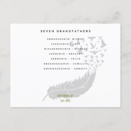 Zeven Grootvaders Briefkaart