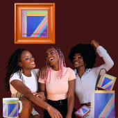 zeven grote koffiekop