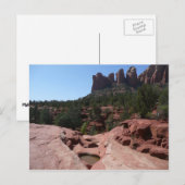 Zeven heilige pools in Sedona Arizona Briefkaart (Voorkant / Achterkant)