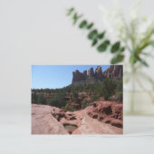 Zeven heilige pools in Sedona Arizona Briefkaart (Staand voorkant)