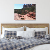 Zeven heilige pools in Sedona Arizona Canvas Afdruk (Insitu (Slaapkamer))
