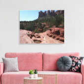 Zeven heilige pools in Sedona Arizona Canvas Afdruk (Insitu (Woonkamer))