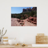 Zeven heilige pools in Sedona Arizona Poster (Keuken)