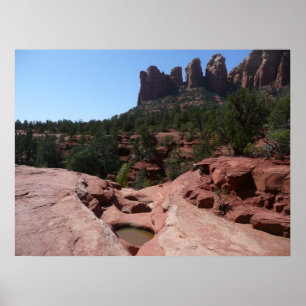 Zeven heilige pools in Sedona Arizona Poster