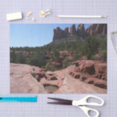 Zeven heilige pools in Sedona Arizona Tissuepapier (Craft)