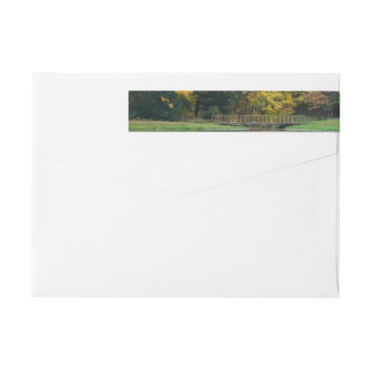 Zeven Herfst Bridge II Autumn Landschap (Achterkant)