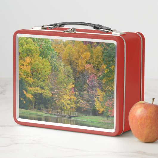 Zeven Herfst Bridge II Autumn Landschap (In situ)