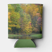 Zeven Herfst Bridge II Autumn Landschap Blikjeskoeler (Voorkant)