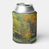 Zeven Herfst Bridge II Autumn Landschap Blikjeskoeler (Blikje Achterkant)