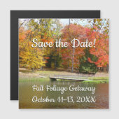 Zeven Herfst Bridge III Autumn Landschap (Voorkant / Achterkant)