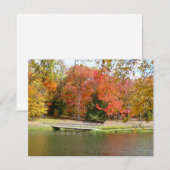 Zeven Herfst Bridge III Autumn Landschap (Voorkant / Achterkant)