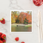 Zeven Herfst Bridge III Autumn Landschap Servetten (Insitu)