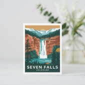 Zeven herfsten Colorado Briefkaart (Staand voorkant)