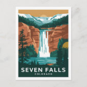 Zeven herfsten Colorado Briefkaart (Voorkant)
