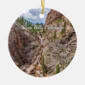 Zeven Herfsten Colorado Circle Ornament (Voorkant)