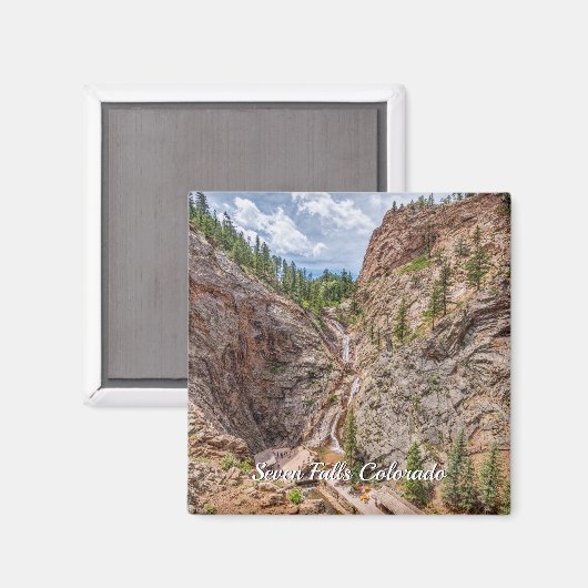 Zeven Herfsten Colorado Square Magnet (Voorkant / Achterkant)