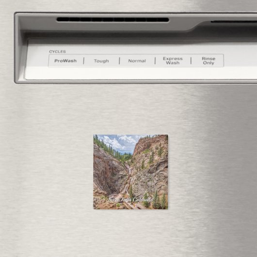 Zeven Herfsten Colorado Square Magnet (Insitu (Vaatwasser))