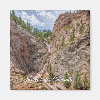 Zeven Herfsten Colorado Square Magnet