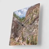 Zeven Herfsten Colorado Wandklok (Hoek)