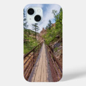 Zeven Herfsten Walkway Bridge iPhone Case (Achterkant)