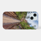 Zeven Herfsten Walkway Bridge iPhone Case iPhone 15 Case (Achterkant horizontaal)