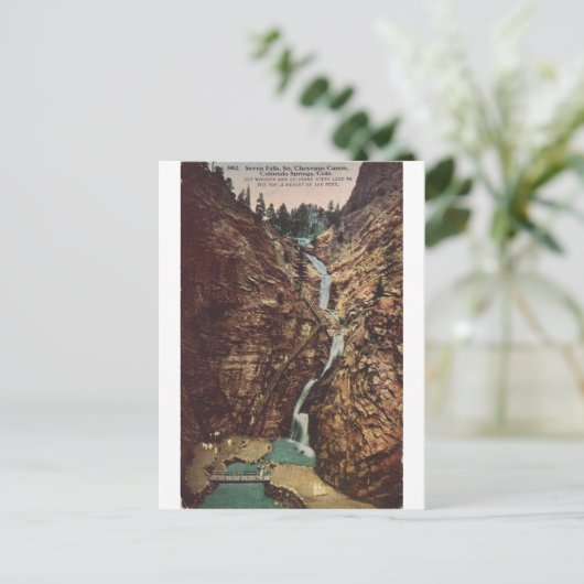 Zeven Herfsten, Zuid-Cheyenne Cannon Briefkaart (Staand voorkant)