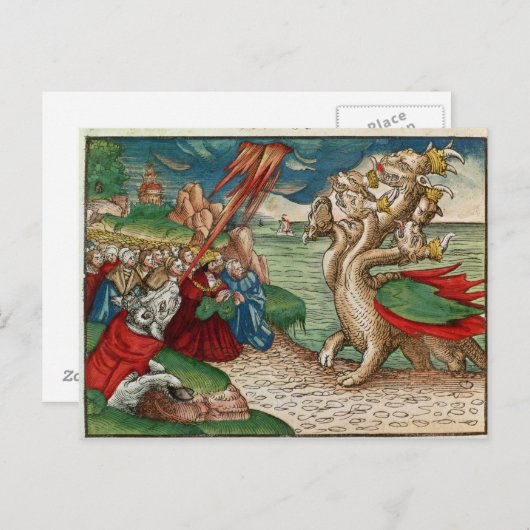 Zeven hoofdslang uit het Boek van Briefkaart (Voorkant / Achterkant)