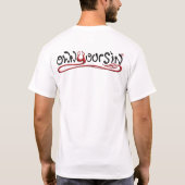 Zeven Hoofdzonden Trots T-shirt (Achterkant)