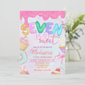 zeven is zo'n mooie uitnodiging (Staand voorkant)