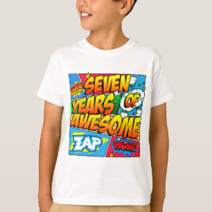 Zeven jaar Geweldige T-Shirt