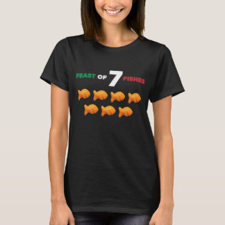 Zeven kerstmis t-shirt
