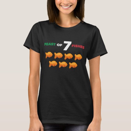 Zeven kerstmis t-shirt (Voorkant)