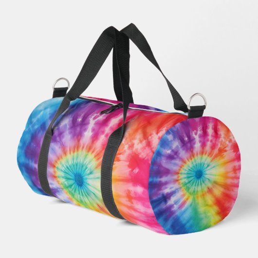 Zeven Kleuren Tie Dye Vortex Tas (Linkerhoek)