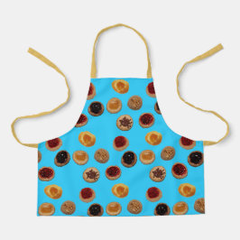 Zeven Kolaches op Light Blue schort