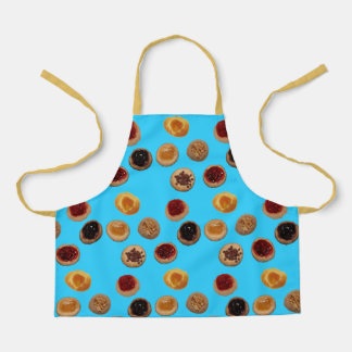 Zeven Kolaches op Light Blue schort