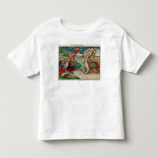 Zeven-kopige serpent uit het Boek van Kinder Shirts (Voorkant)