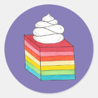 Zeven laagse regenboog Gelatine Salad Dessert