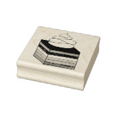 Zeven laagse regenboog Gelatine Salad Dessert Rubberstempel (Stempel)