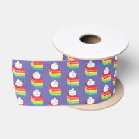 Zeven laagse regenboog Gelatine Salad Dessert