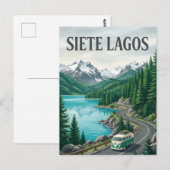 Zeven Lavenweg Briefkaart (Voorkant / Achterkant)