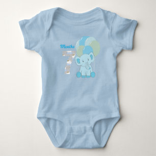 Zeven maanden baby romper