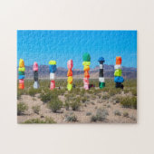 Zeven Magische Bergen Nevada. Legpuzzel (Horizontaal)