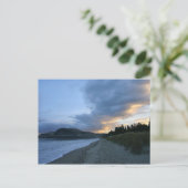 Zeven mangelstrand briefkaart (Staand voorkant)