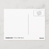 Zeven mangelstrand briefkaart (Achterkant)