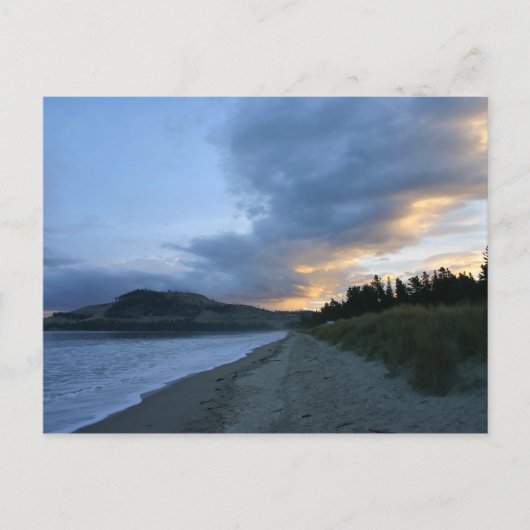 Zeven mangelstrand briefkaart (Voorkant)