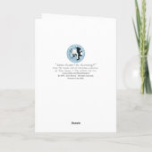 Zeven Meppen, Geen het Zwemmen! Vakantie Feestdagen Kaart (Achterkant)