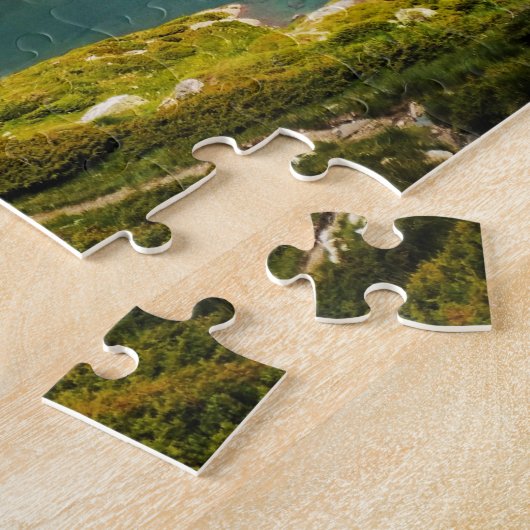 Zeven meren van het Rilagebergte in Bulgarije Natu Legpuzzel (Zijkant)