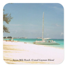 Zeven Mile Beach Stickers