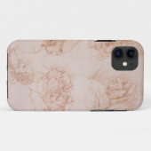 Zeven onderzoeken met Grotesque Faces (rode krijt  Case-Mate iPhone Case (Achterkant (horizontaal))