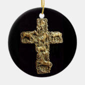 Zeven paarden keramisch ornament (Voorkant)